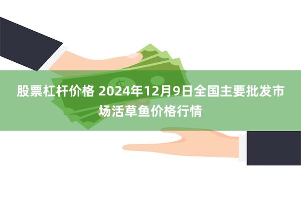 股票杠杆价格 2024年12月9日全国主要批发市场活草鱼价格行情